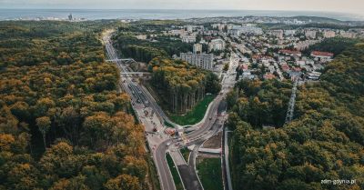 Ruch wahadłowy przy Chwarznieńskiej